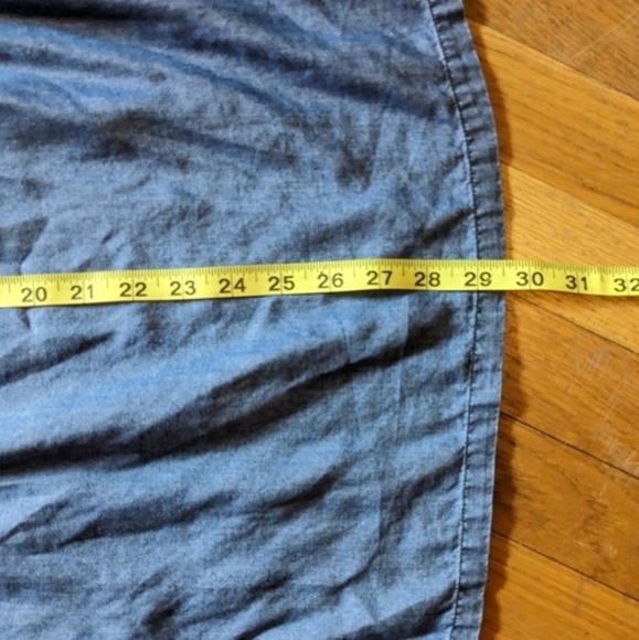 Tommy Bahama Small Denim Blue Off the Shoulder Summer Dress‎ - Picture 9 of 9